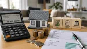 Quanto de entrada preciso para financiar um imóvel?